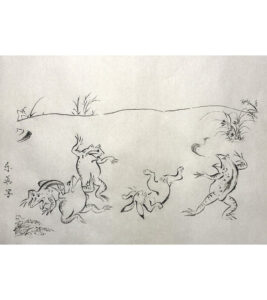 8/8(土)】はじめてさんの墨絵レッスン『笹と風鈴で描き分ける、風の